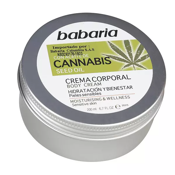 Crema Babaria Body Milk Cannabis