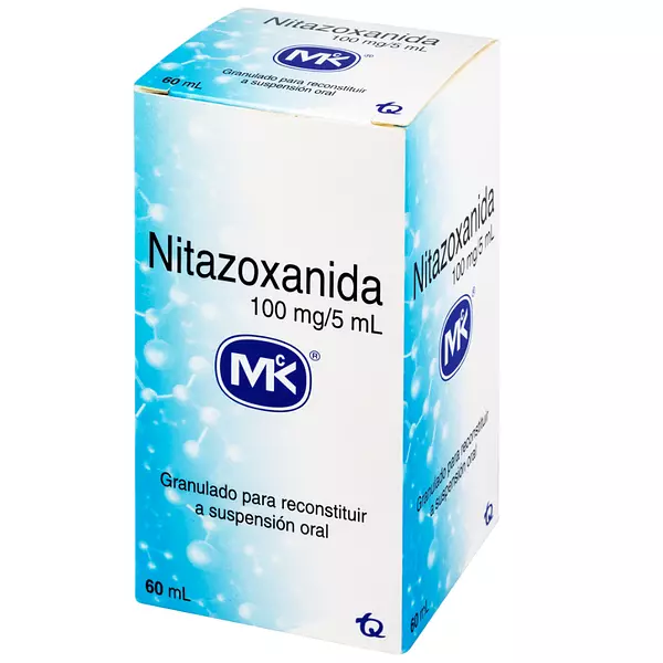 Nitazoxanida Suspensión 60 Ml