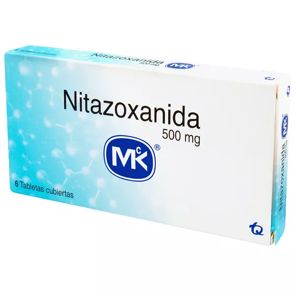 Nitazoxanida Mk Tableta 500 Mg