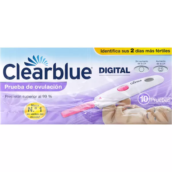 Prueba de Ovulacion Digital Clear Blue