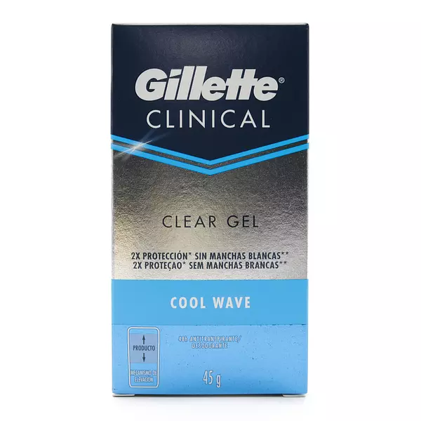 Desodorante Gillete Clinical Gel Cool Wave