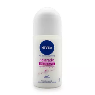 Desodorante Nivea Barra Aclarado Rollón Aclarado