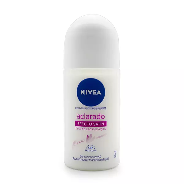 Desodorante Nivea Barra Aclarado Rollón Aclarado