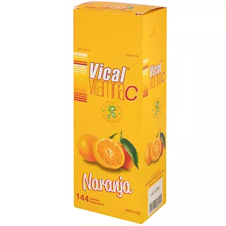 Vitamina C Vical Naranja Ecar