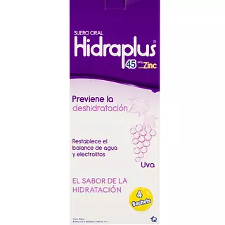 Hidraplus Suero 45 Zinc Uva
