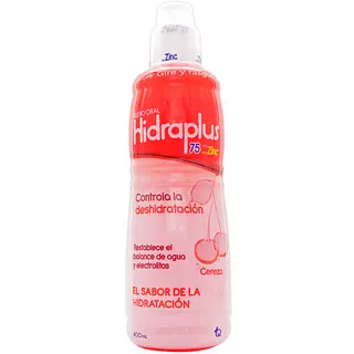Hidraplus Suero 75 Zinc Cereza