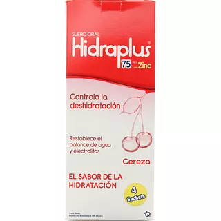 Hidraplus Suero 75 Zinc Cereza