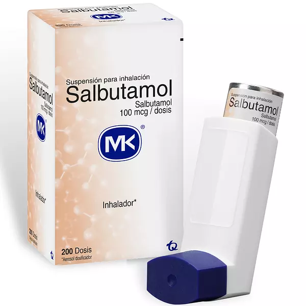 Salbutamol Inhalador 100 Mg