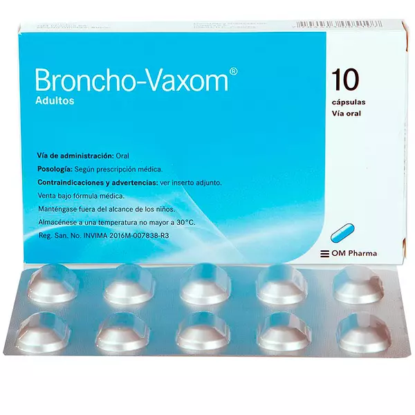 Broncho Vaxon Adulto Capsulas