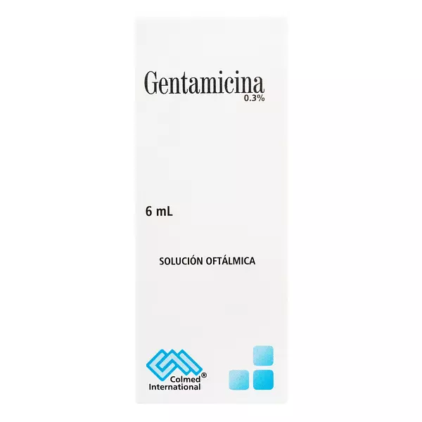 Gentamicina 0.3% Gotas Oftalmicas