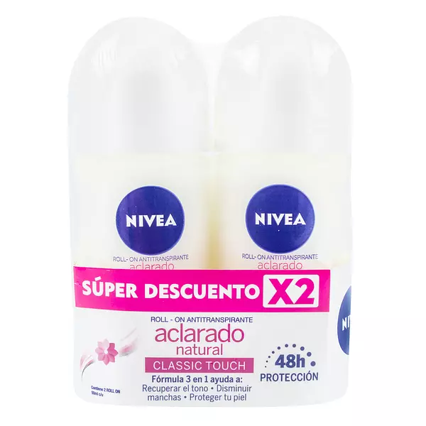 Promoción Desodorante Nivea Rollon Aclrant