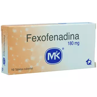 Fexofenadina 180 Mg Mk