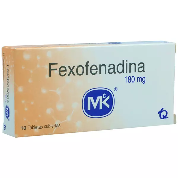 Fexofenadina 180 Mg Mk