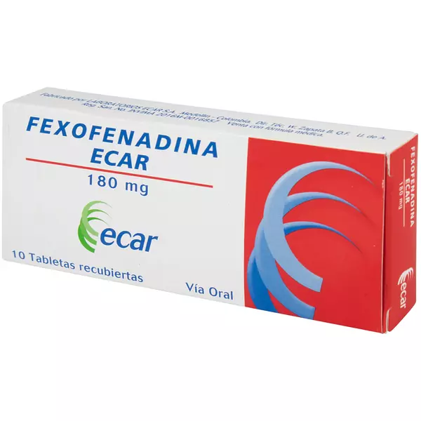 Fexofenadina 120 Mg Ecar