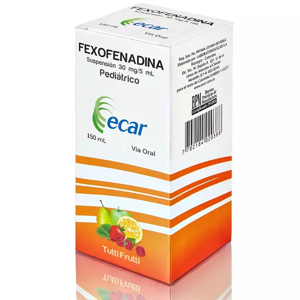 Fexofenadina Suspensión Ecar