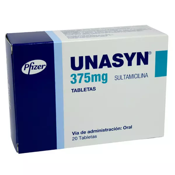 Unasyn Tabletas 375 Mg