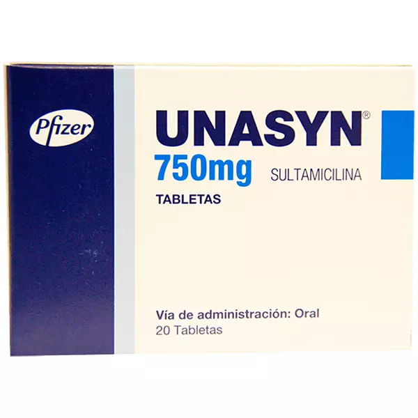 Unasyn Tabletas 750 Mg