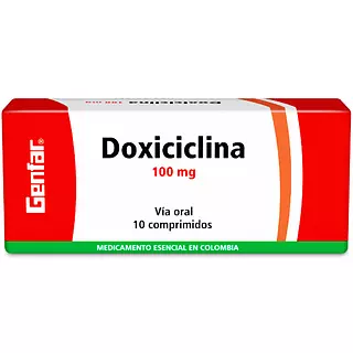 Doxiciclina 100 Mg Gf