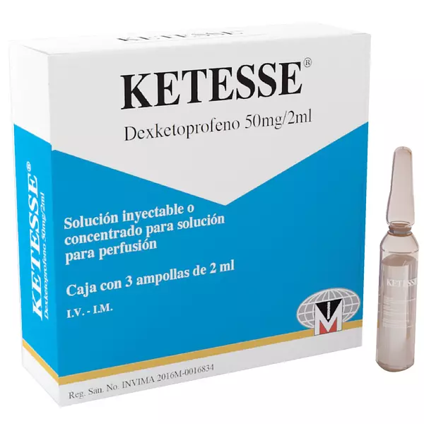 Ketesse 50 Mg Ampolla